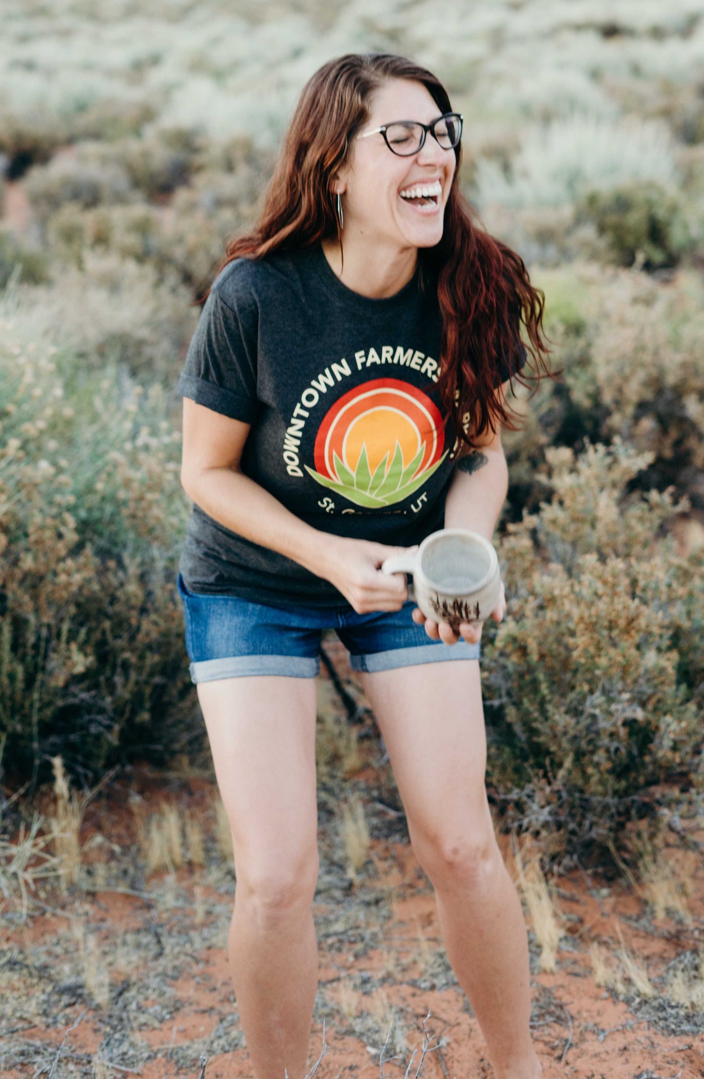 Downtown Farmers Market Logo Tee